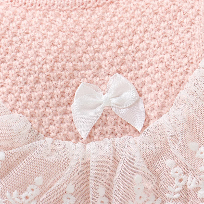 Pink Baby Rompers for Newborn Girls 0-18m Casual Outwear Infant Babies Long Sleeve Jumpsuits Overalls One Piece Toddler Playsuit